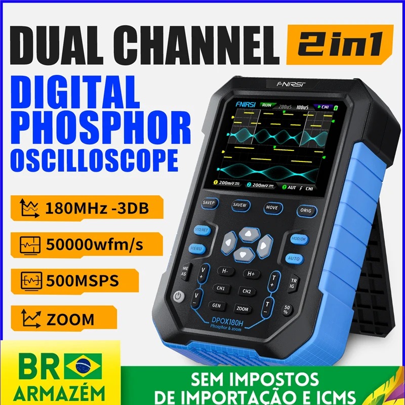 FNIRSI DPOX180H Handheld Digit - Fnirsi Digital Oscilloscope Handheld recension och pris