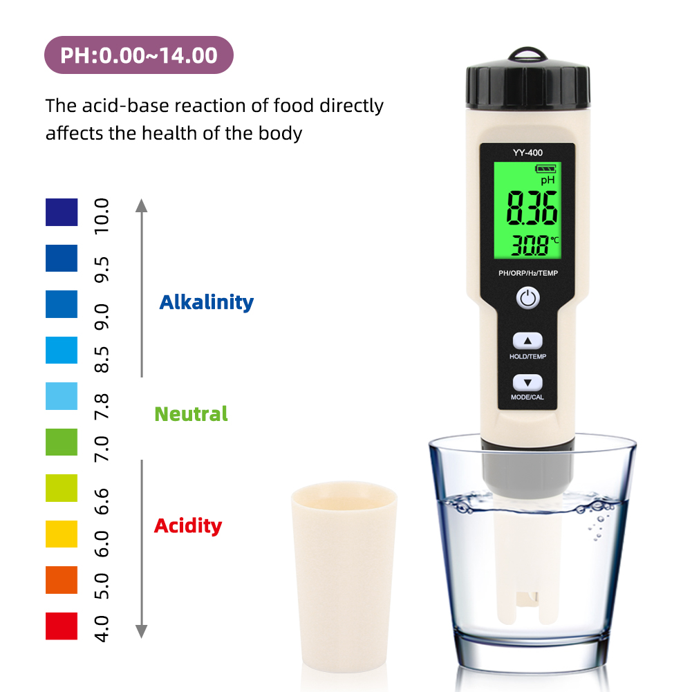 Yieryi YY-400 4-In-1 Digital P - Ph Meter Digital Water Tester recension och pris