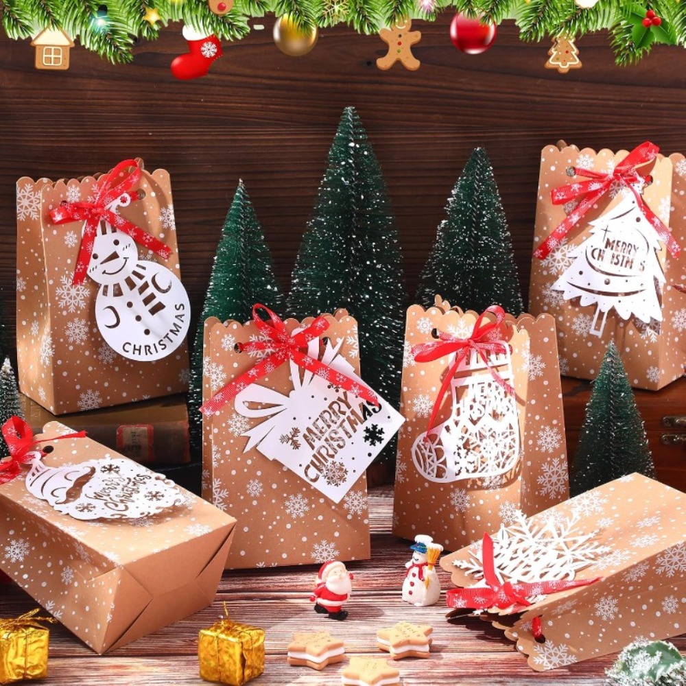 6/12Pcs Christmas Snowflake Pa - Packaging recension och pris