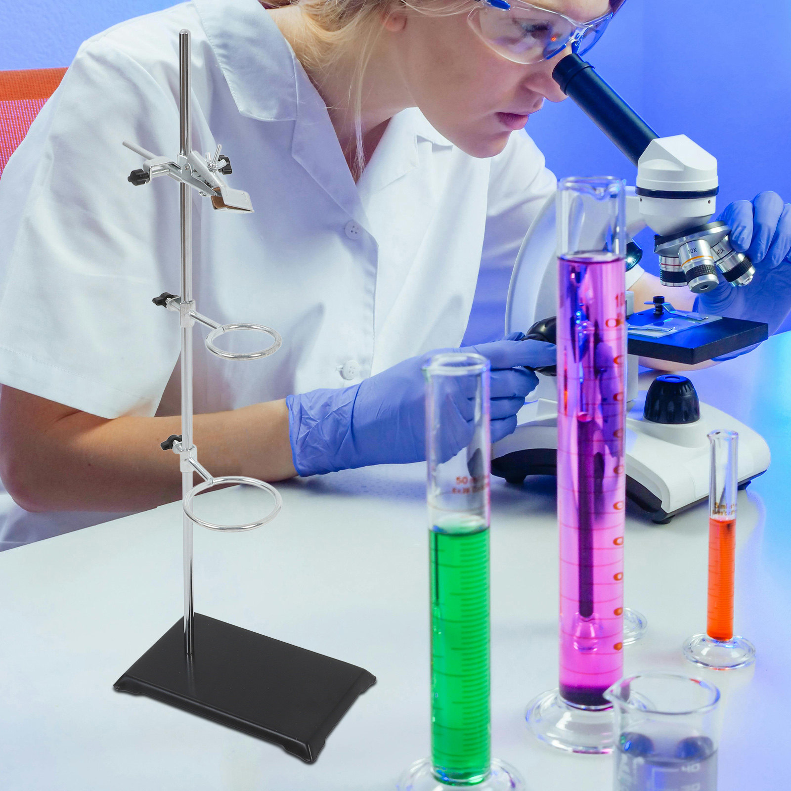 Laboratory Ring Stand Iron Sta - Lab Equipment recension och pris