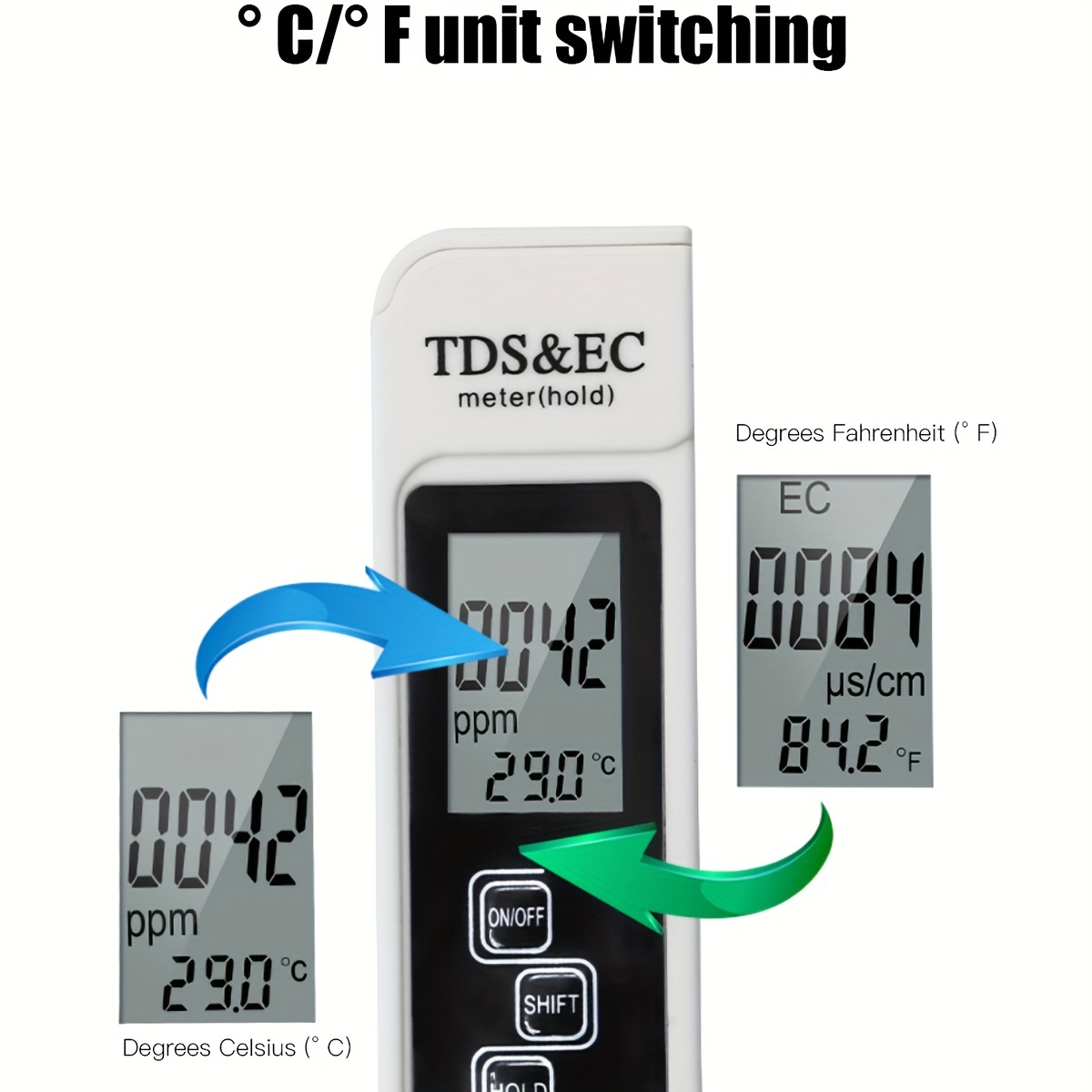 3in1 Water Quality Detection P - Ph Meter Digital Water Tester recension och pris