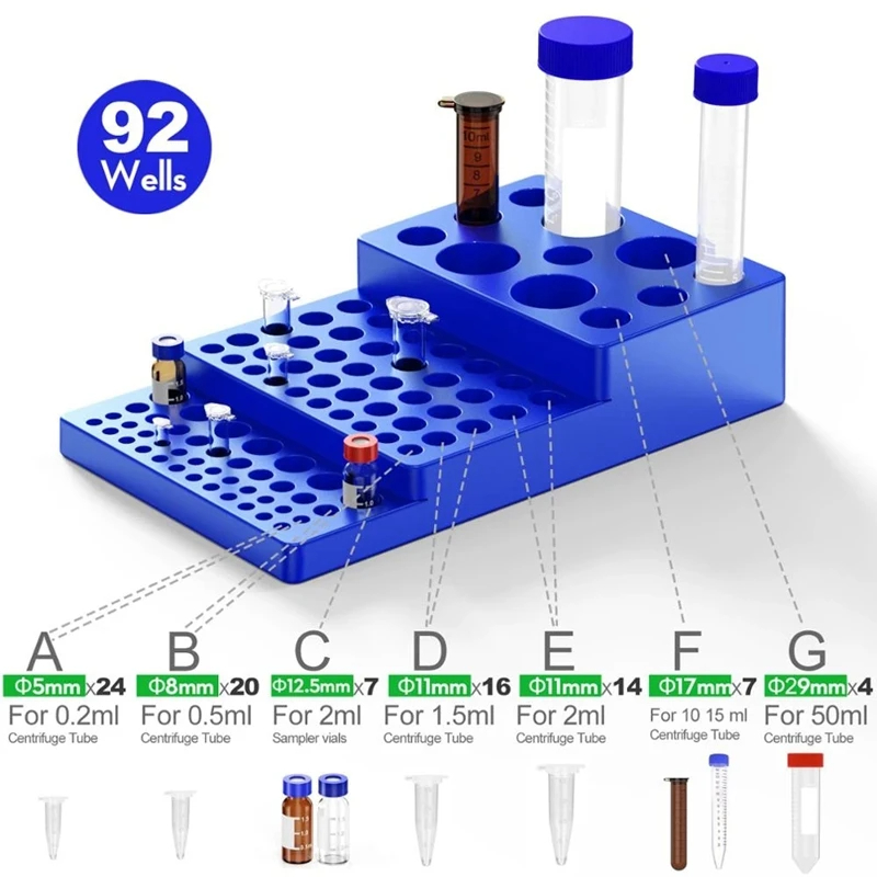 Multifunctional Test Tube Rack - Lab Equipment recension och pris