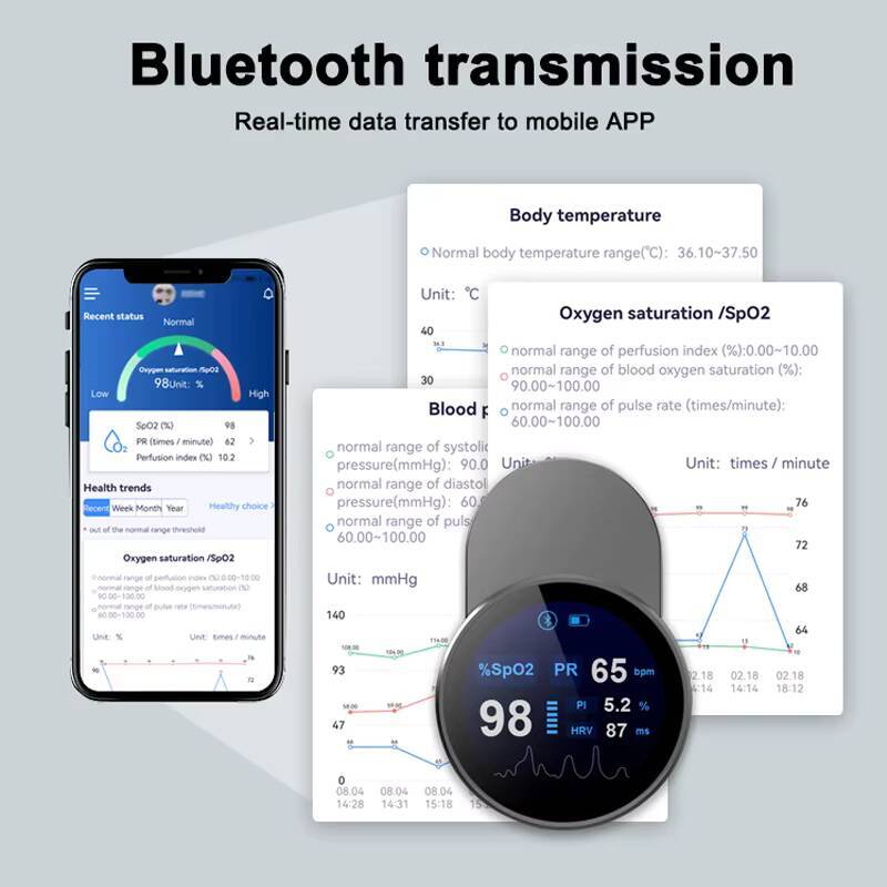 Portable Rechargeable Fingerti - Pulse Oximeter Fingertip Rechargeable recension och pris
